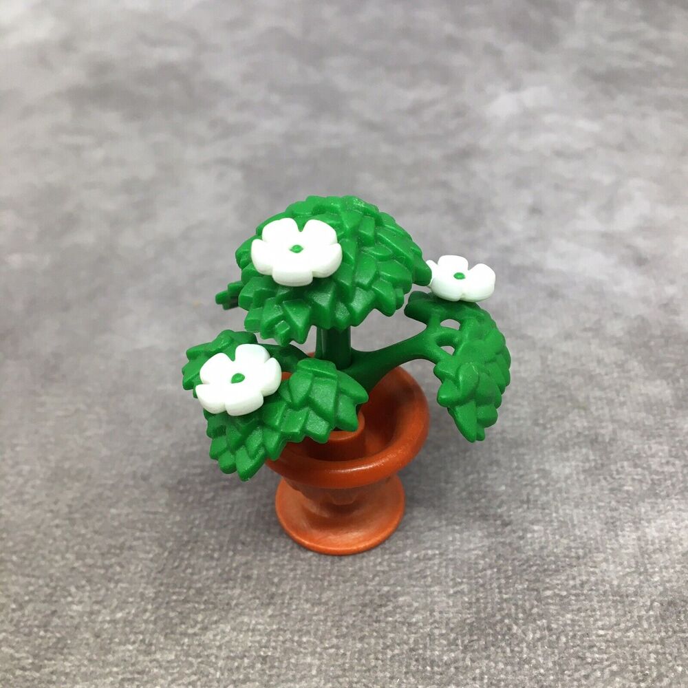 Playmobil Bush in Orange Pot